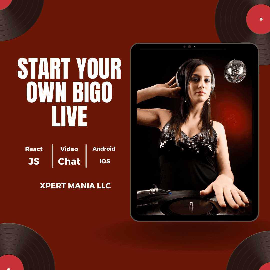 Live streaming, Video Call, Chat, Host | Android | iOS | Node JS | React JS with Backend